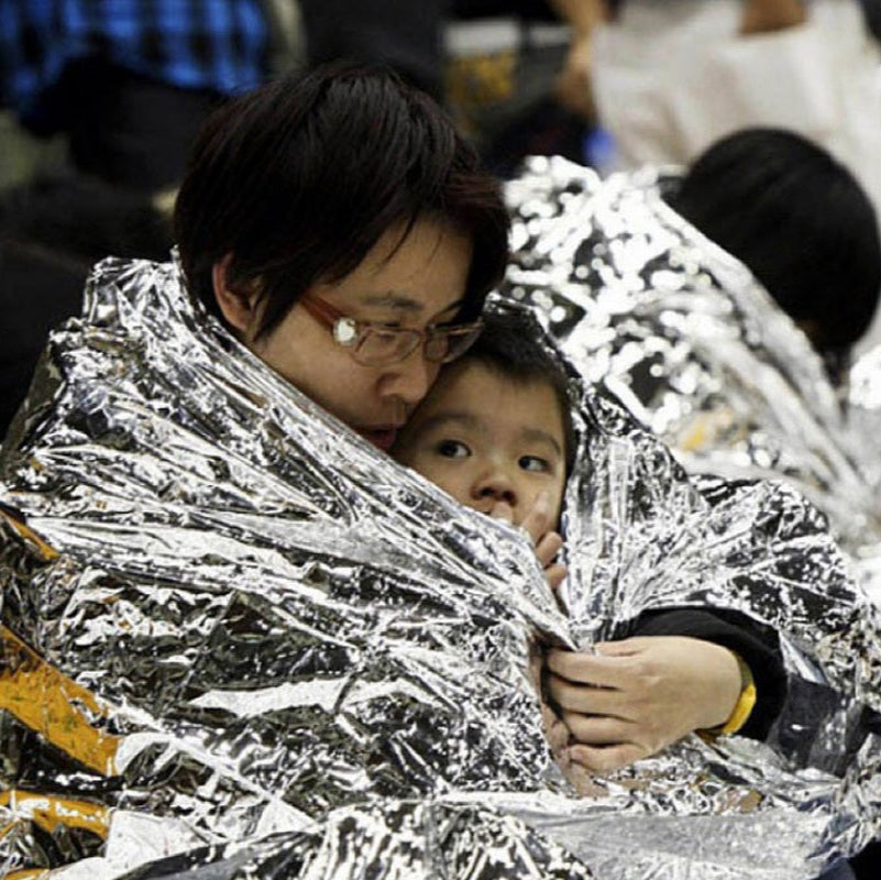 保温緊急用ブランケット - 低体温症の救命と防火