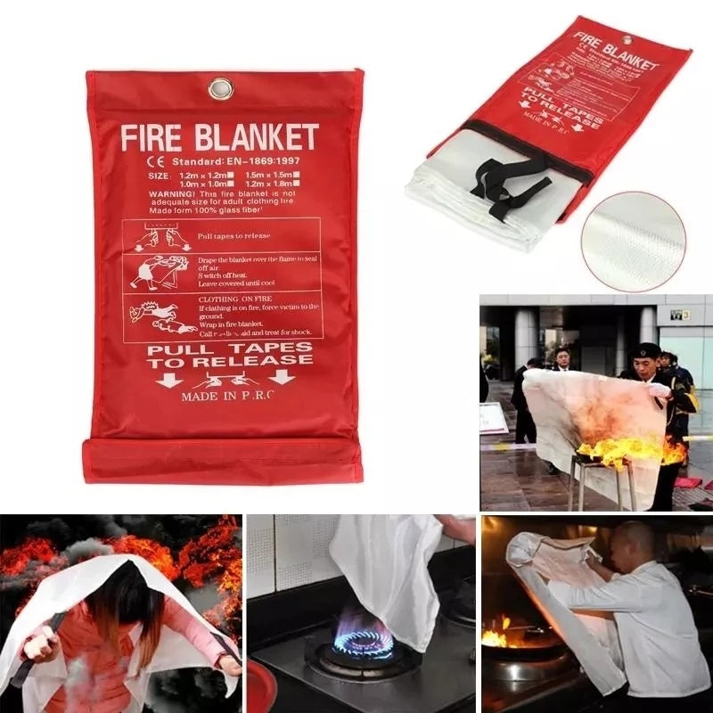 Heat-Resistant Fire-Fighting Blanket – Fast Protection for Home Safety