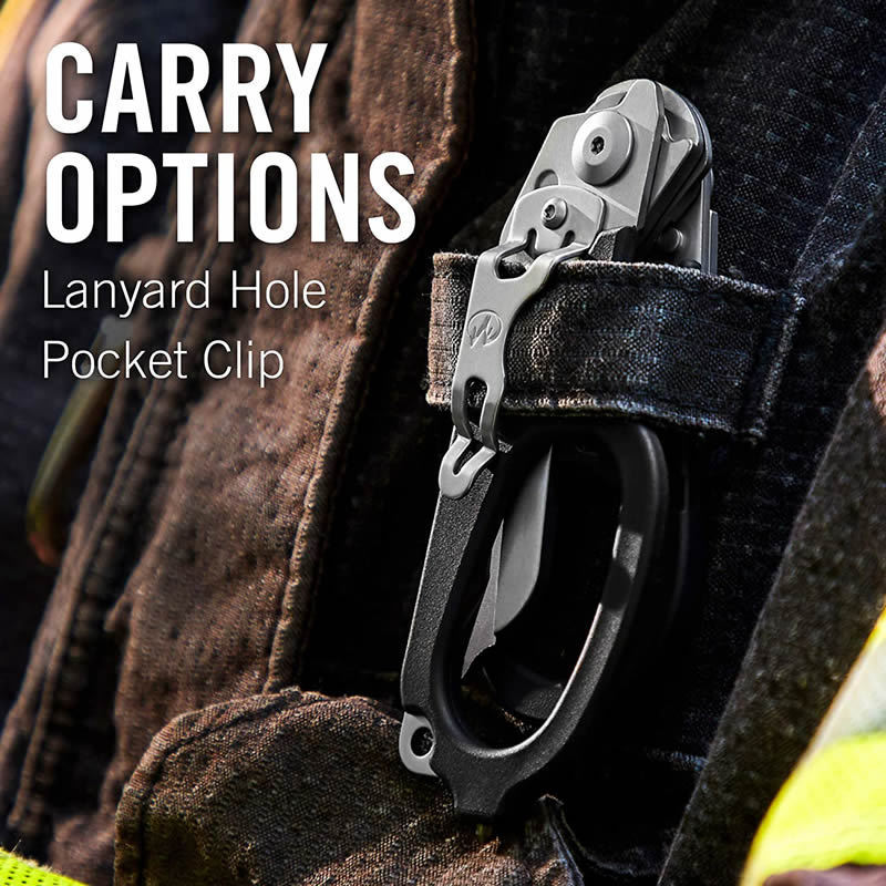 多機能タクティカル折りたたみハサミ - 応急処置サバイバルツール