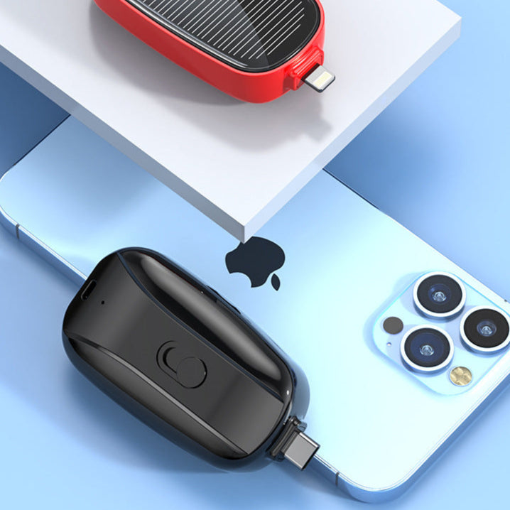 防水ポータブル緊急ソーラー電源 - ワイヤレス充電器