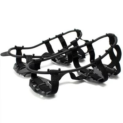 Non-Slip Crampons | 24-Tooth Cleats for Ice, Mud & Trail Hiking