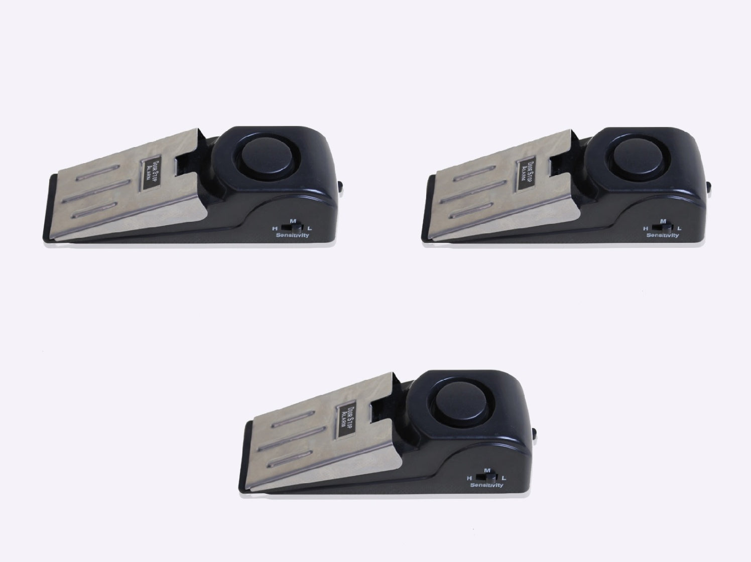 120dB Door Stop Alarm – Travel Safety for Solo & Female Travelers