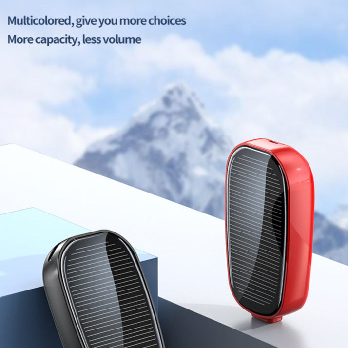 防水ポータブル緊急ソーラー電源 - ワイヤレス充電器