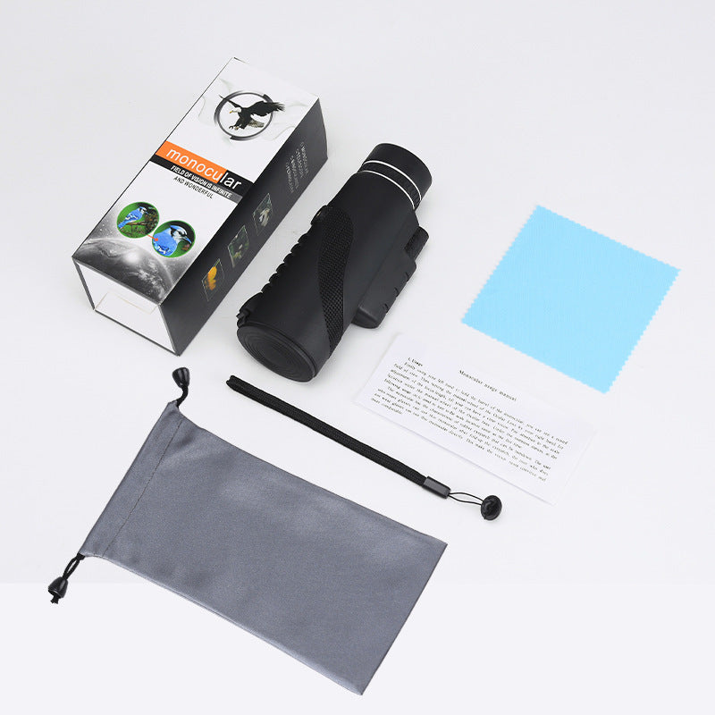 HD Prism Zoom 80x100 Monocular | Long-Range Tele-Focus & Waterproof