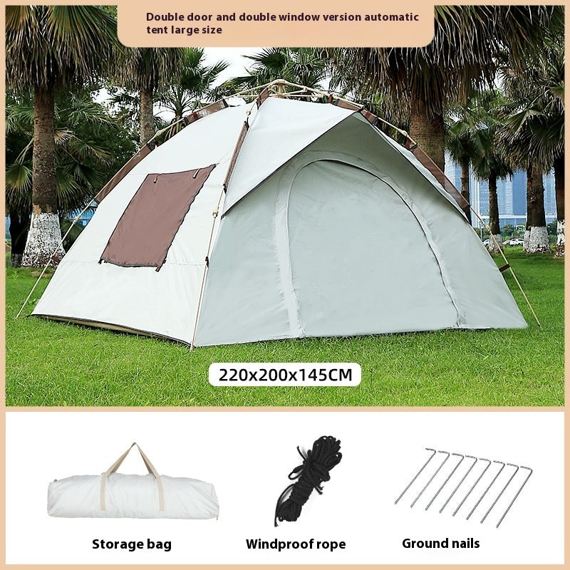 Quick-Open Waterproof Tent | Level 5 Wind & Emergency Shelter