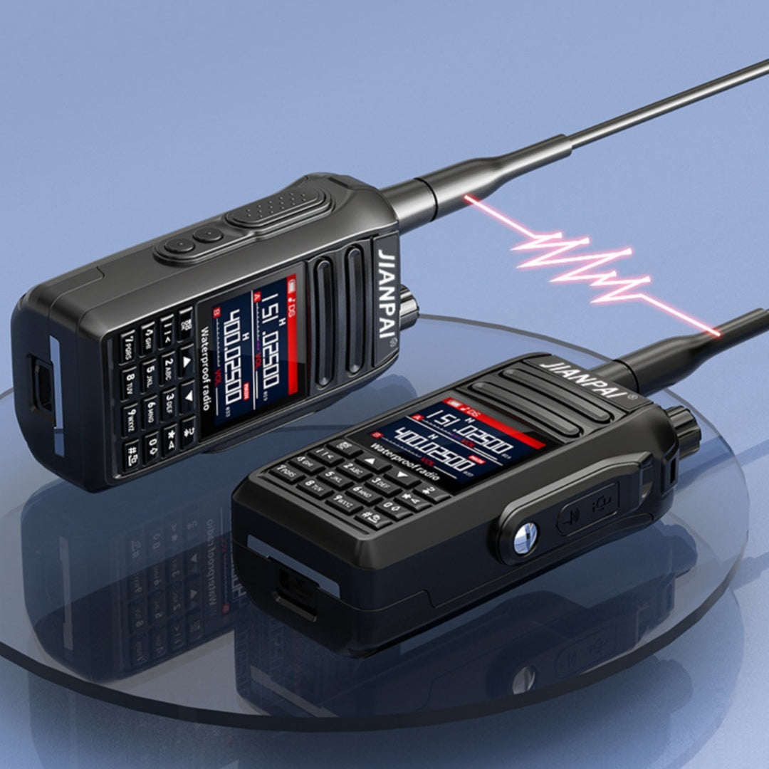 嵐の緊急事態に備えた防水航空インターホン（MDC1200搭載）