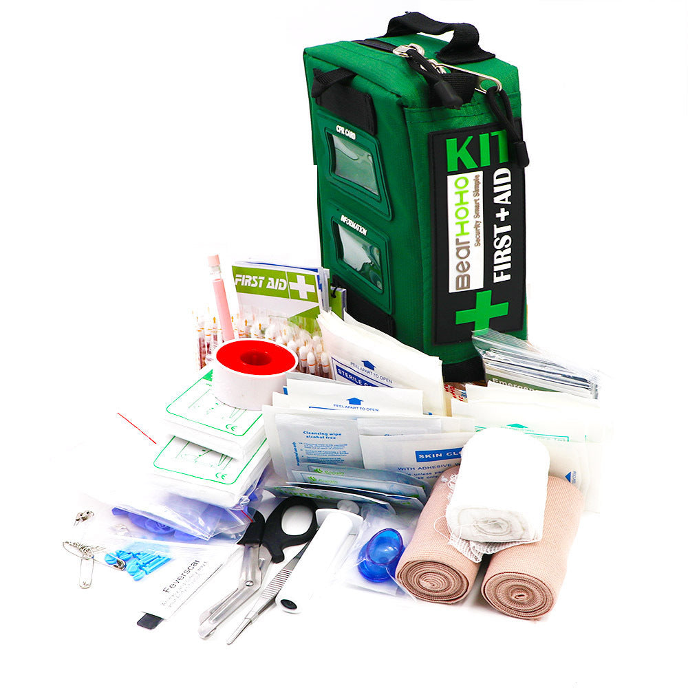Smart-Labeled Tactical First Aid Kit – Water-Resistant & Portable