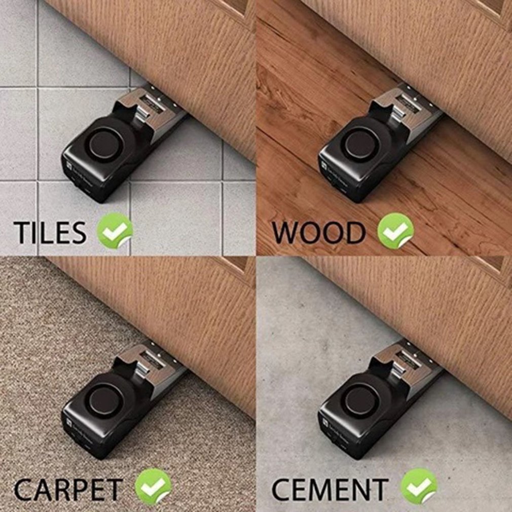 120dBドアストップアラーム - 一人旅や女性旅行者の旅行安全