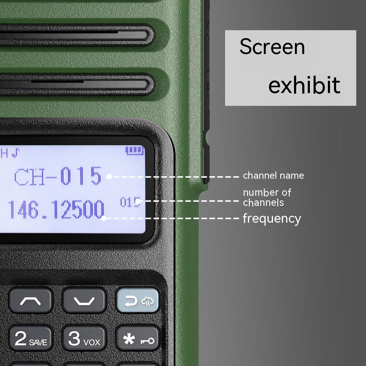 高出力・耐久性に優れたトランシーバー – 通信距離10km、50階まで到達