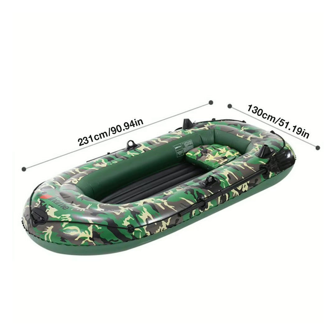Emergency Inflatable Raft – Flood Safety & Water Rescue Boat for Life-Saving