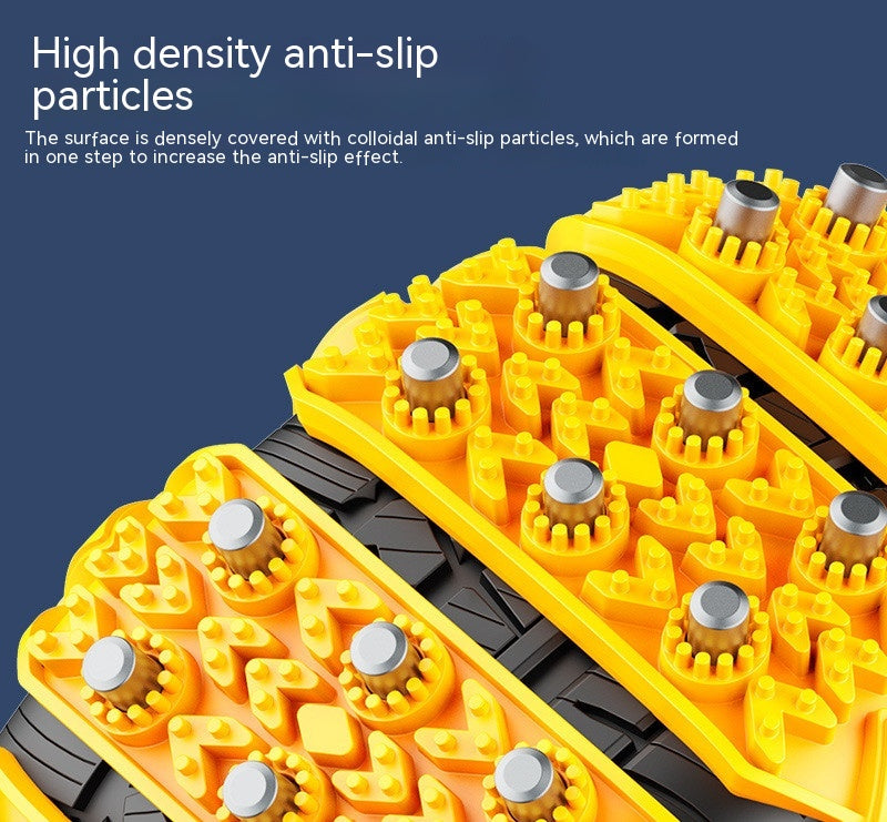 ユニバーサルラバースノーチェーン – 車とSUVのタイヤグリップトラクション補助
