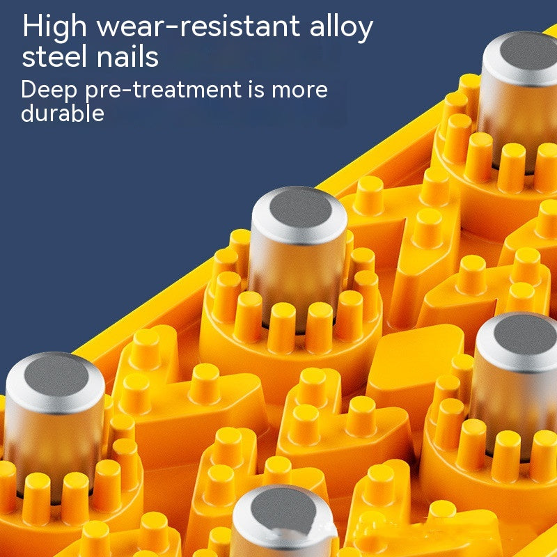 ユニバーサルラバースノーチェーン – 車とSUVのタイヤグリップトラクション補助