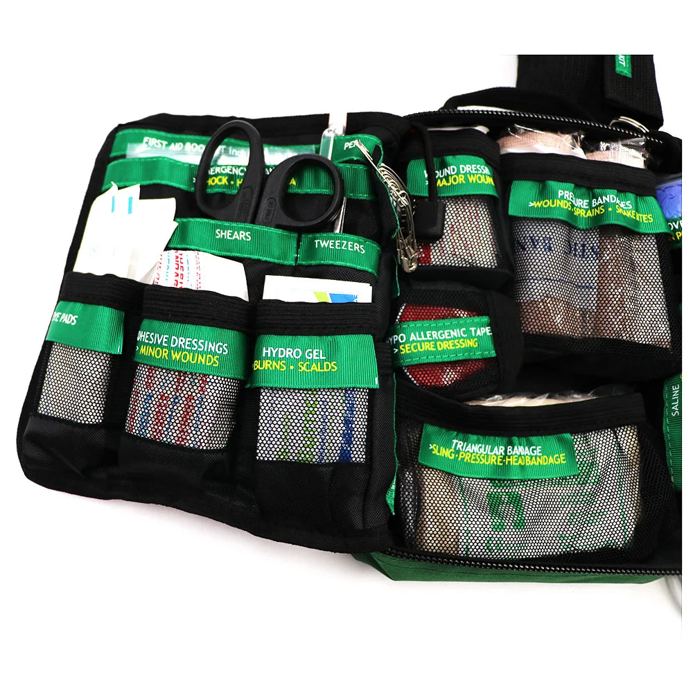 スマートラベル付きタクティカル救急キット – 防水＆ポータブル