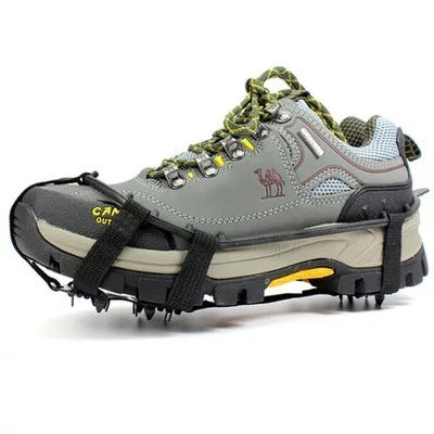 滑り止めアイゼン | 氷上、泥道、トレイルハイキングに最適な24歯クリート