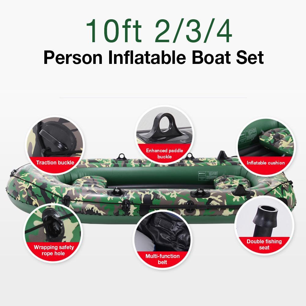 Emergency Inflatable Raft – Flood Safety & Water Rescue Boat for Life-Saving