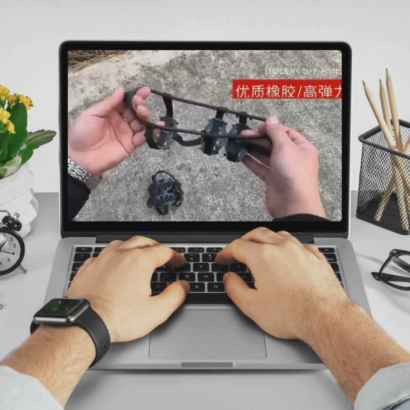 滑り止めアイゼン | 氷上、泥道、トレイルハイキングに最適な24歯クリート